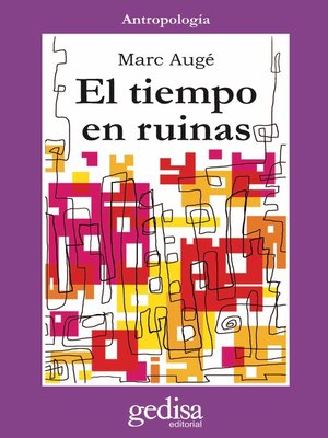 cover image of El tiempo en ruinas